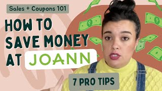 NEVER overpay at JoAnn Fabrics again [upl. by Thrift986]