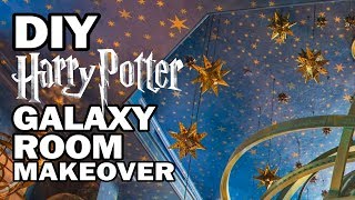 DIY Galaxy Room Makeover  Corinne Vs Decor [upl. by Latini]