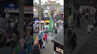 Camden Town Shopping amp food at Camden Market Walking Tour London England Short 51 [upl. by Marylin]