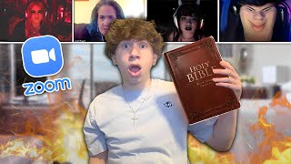 Reading BIBLE In SATANIC Zoom Class [upl. by Tur445]