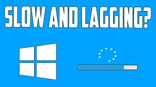 How To Fix Windows 10 LaggingSlow Problem Quick Fix [upl. by Wack]