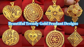 Gold pendant designsTanishq gold Pendant set designgold pendant with price [upl. by Gudrun]