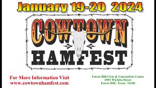 Cowtown Hamfest 1920 Jan 2024 Forest Hills TX [upl. by Giselle922]