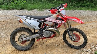 2018 GasGas 250XC Technical Single Track 031019 [upl. by Fortunna840]