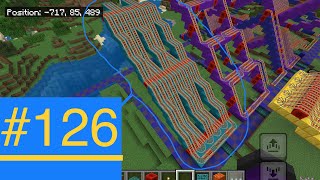 building a Minecraft coaster every day day 126 [upl. by Oca]