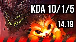 MALPHITE vs GNAR TOP  1015 Legendary  EUW Master  1419 [upl. by Attevaj]