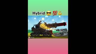 Big bertha vs Hybrid homeanimation tankcartoon edit shortsfeed shorts [upl. by Temirf821]