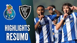 💥HighlightsResumo FC Porto B 30 ACADÉMICO VISEU [upl. by Renba]