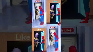 Spiderman vs thanos  find 5 difference spiderman shorts [upl. by Beasley]