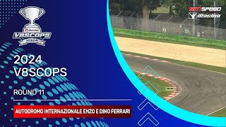 iRacing  2024 V8SCOPS  Round 11 at Imola [upl. by Anyrtak]