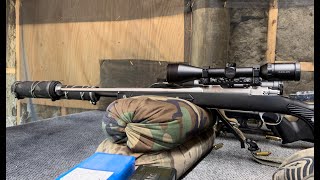 20quot Ruger M77 MKII 7mm08 Mountain Rifle w Otter Creek Labs HydrogenS 762 Suppressor [upl. by Coco]