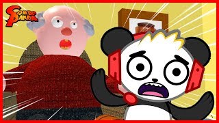 Roblox Escape Grandpas House Lets Play with Combo Panda [upl. by Llenram]