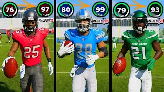 What If You Put EVERY HB At The Highest Overall Theyve Ever Been in Any Madden [upl. by Aracat]