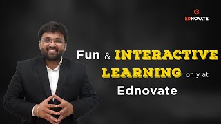 Fun amp Interactive learning only at Ednovate ✨🔥 Prof CA Sagar Vora 💫 [upl. by Ilyk]