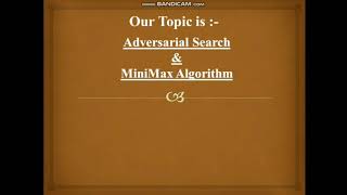 Adversarial Search with example  MiniMax algorithm  Artificial intelligence  Education Planet [upl. by Clo]