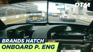 DTM Brands Hatch 2018  Philipp Eng BMW M4 DTM  RELIVE Onboard Race 2 [upl. by Floridia934]