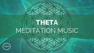 Theta Meditation Music  Deepest Mind  Body Relaxation  Binaural Beats  Meditation Music [upl. by Harday]