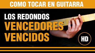 Como tocar Vencedores vencidos de Los redonditos de ricota en guitarra tutarascomar [upl. by Vachil]