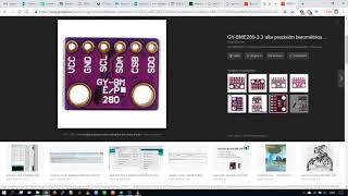 Barometric sensor BME280 I2C address [upl. by Lustick]