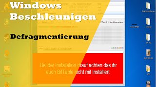 Windows beschleunigen durch Defragmentieren  Tutorial [upl. by Odracer]