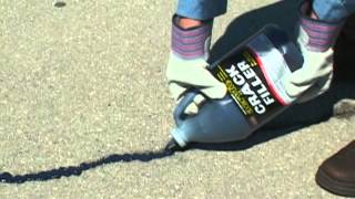 SealMaster Cold Pour Crack Fillers — Asphalt Sealcoating [upl. by Nepets]