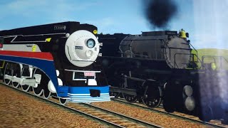 4449 vs Big boy carrera [upl. by Nady770]