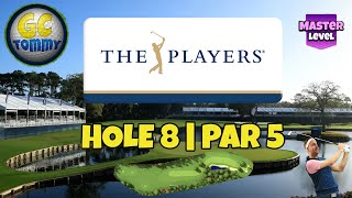 Master QR Hole 8  Par 5 ALBA  The Players Championship Golf Clash Guide [upl. by Artinahs638]