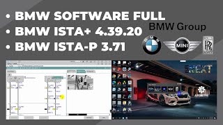 BMW SOFTWARE FULL  ISTAD 43920  ISTAP 371 ESYS PLUS [upl. by Spevek]