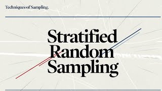 STRATIFIED RANDOM SAMPLING  POSTSTRATIFICATION  LEC  13  NUMERICALS [upl. by Girard]