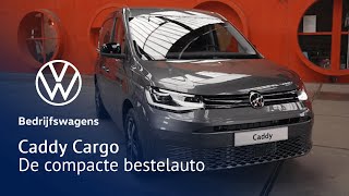 Ontmoet de Caddy Cargo 75 Edition  Volkswagen Bedrijfswagens [upl. by Aynotel]