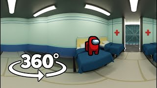 VR 360° AMONG US  Med Bay Tourviral youtube video [upl. by Jamil]