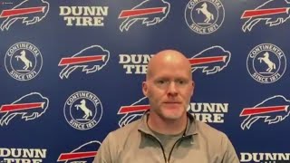 Bills Coach Sean McDermott speaks on Damar Hamlins recovery [upl. by Artenra]