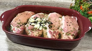 Nur wenige Leute kochen Schweinefleisch so Saftiges Fleisch für ein festliches Abendessen Gäste be [upl. by Bernice]