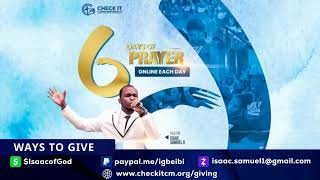 46 DAYS OF PRAYER WITH PASTOR ISAAC SAMUEL II [upl. by Avonasac]