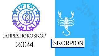 ♏ Jahreshoroskop  Skorpion  2024 [upl. by Tlihcox]