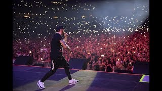 Eminem live at Sydney ANZ Stadium 2222019 Full Concert HD Rapture Tour first row view [upl. by Reeves]