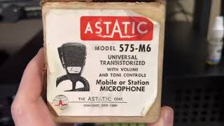 Astatic Teardrop and D104 base mic [upl. by Naltiak961]