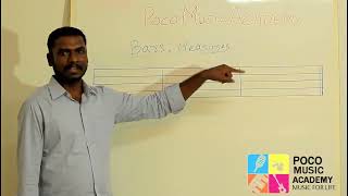 Poco Music Theory Lesson 2 Western Music Theory BARS MEASURE 9444644512 Music Teacher Babu K [upl. by Ahsenroc]