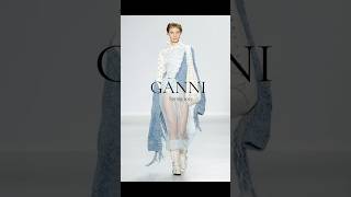 GANNI SPRING 2025 GANNI runway ganni catwalk supermodels fashionweek [upl. by Nosloc]