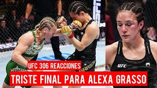 🚨¡REACCIONES POR LA VICTORIA de VALENTINA SHEVCHENKO sobre ALEXA GRASSO EN EL UFC 306 [upl. by Nalon]