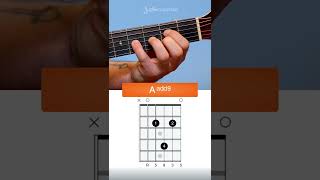 How to Play the Aadd9 Chord on Guitar One of my Favorite Chords Ever Shorts [upl. by Meredi]