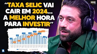 QUEDA da TAXA SELIC PREJUDICA seu INVESTIMENTO com Lucas Rufino  PODCAST do MHM [upl. by Anahsak215]