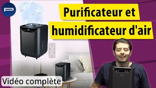 TEST dun humidificateur dair pour grande pièce le purificateur ultime  PEARLTVFR [upl. by Ecertak201]