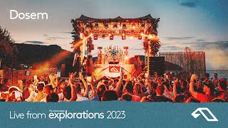 Dosem at Splendor  Anjunadeep Explorations 2023 [upl. by Ettennahs699]