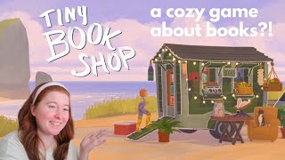 Own a traveling bookshop in this cozy game  Cozy Demos pt 7 [upl. by Dnaloy]