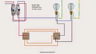 Comment installer un interrupteur double va et vient [upl. by Gaudette]