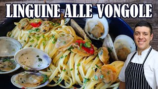 How to Make Linguine Alle Vongole  Recipe by Lounging with Lenny [upl. by Ardnaxila]