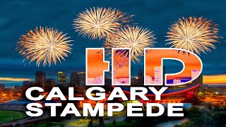 STAMPEDE RODEO  CALGARY  ALBERTA  CANADA  A TRAVEL TOUR  HD 1080P [upl. by Anirahc]