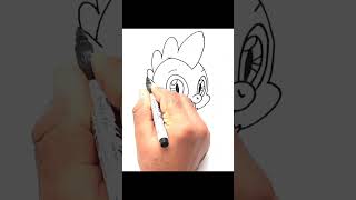 Drawing Spike  My Little Pony pony mlp drawing howtodraw mlpequestragirls mylittleponyg5 [upl. by Veal506]