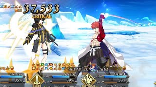 Muramasa vs Valkyrie and Friends FGO NA Arctic Summer World 2024  CQ Arctic Summer Memory [upl. by Valaria]